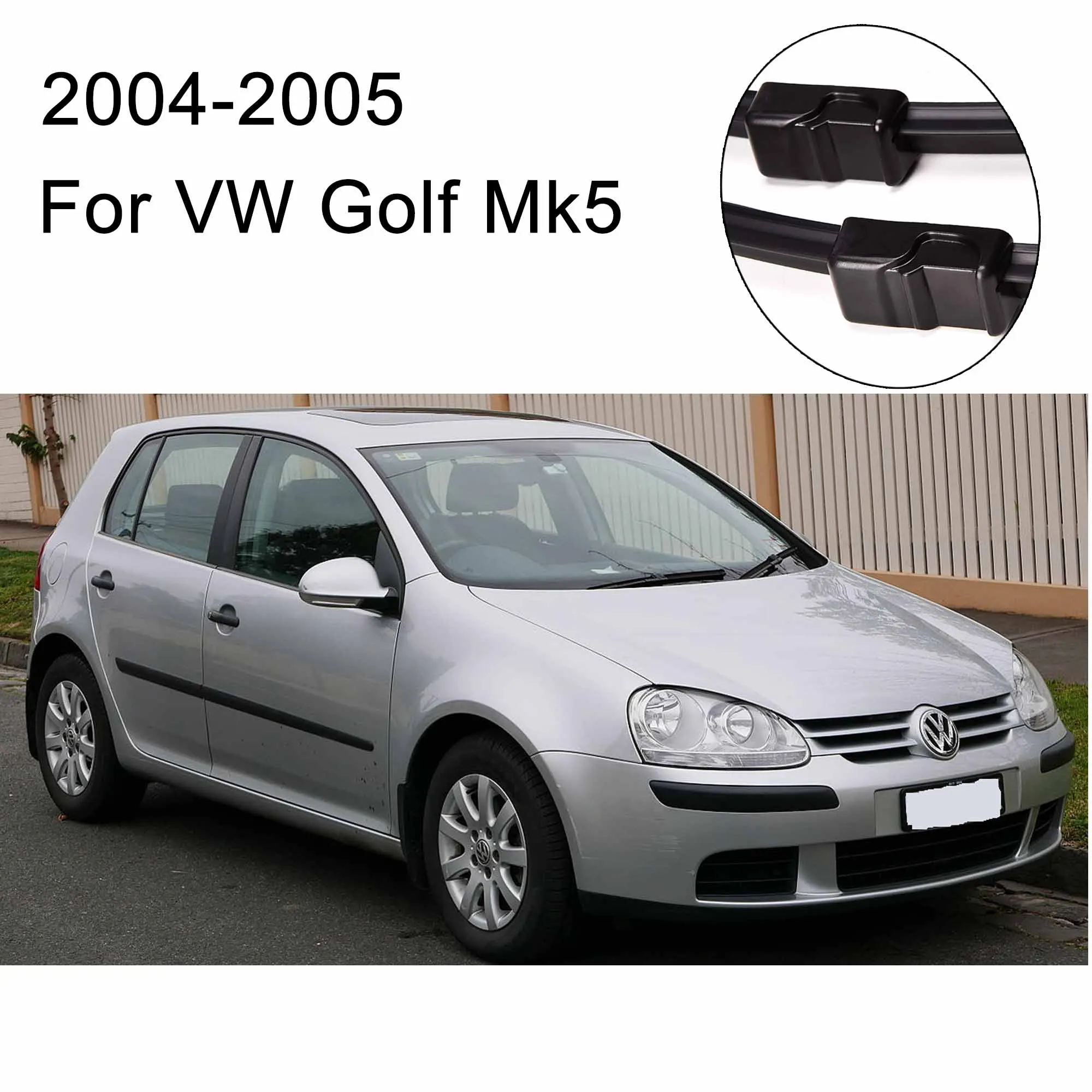 Щетки стеклоочистителя Mikkuppa для VW Golf Mk4/Mk5/Mk6/Mk7 2002- стеклоочиститель авто аксессуары - Цвет: 2004-2005 (MK5)