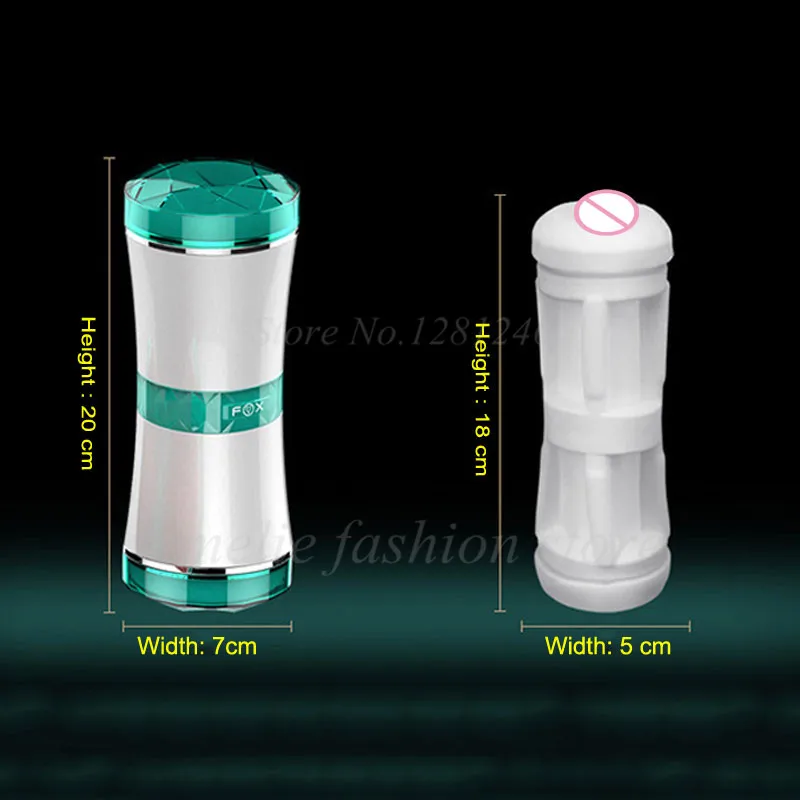 Double Channel Male Masturbator Cup Realistic Vagina Pussy Anal Real Vajina Masturbator Sex products Adult Sex Toys For Men