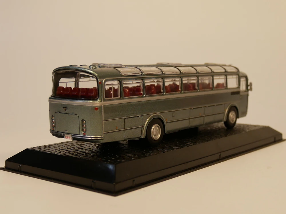 Atlas 1: 72 автобусная коллекция Van Hool 306 1958 литой модельный автомобиль