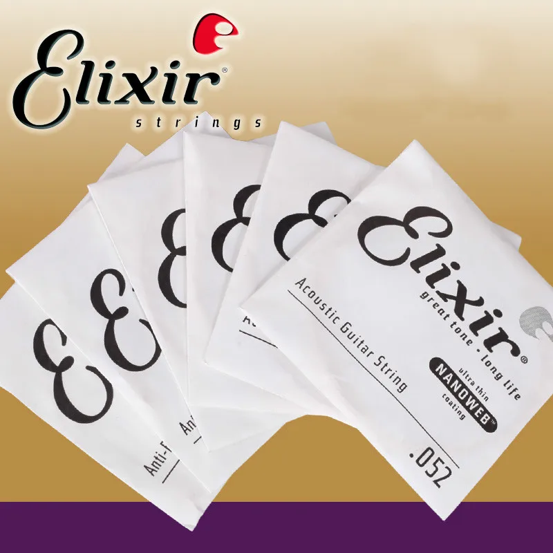 

Elixir Nanoweb Ployweb Anti-Rust Single String, sell by 1 single string