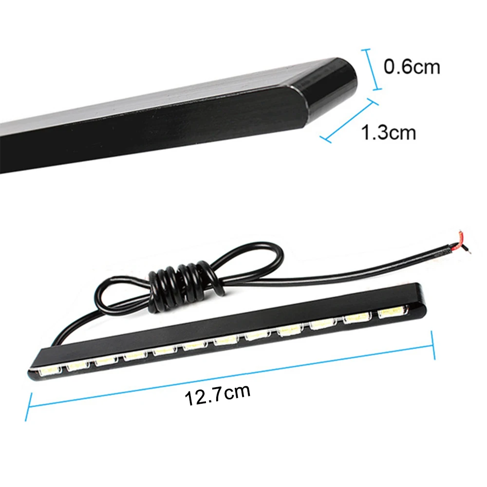 2 шт. 7030 SMD 12/14/18 LED C ar дневные ходовые огни D RL Противотуманные фары супер яркий