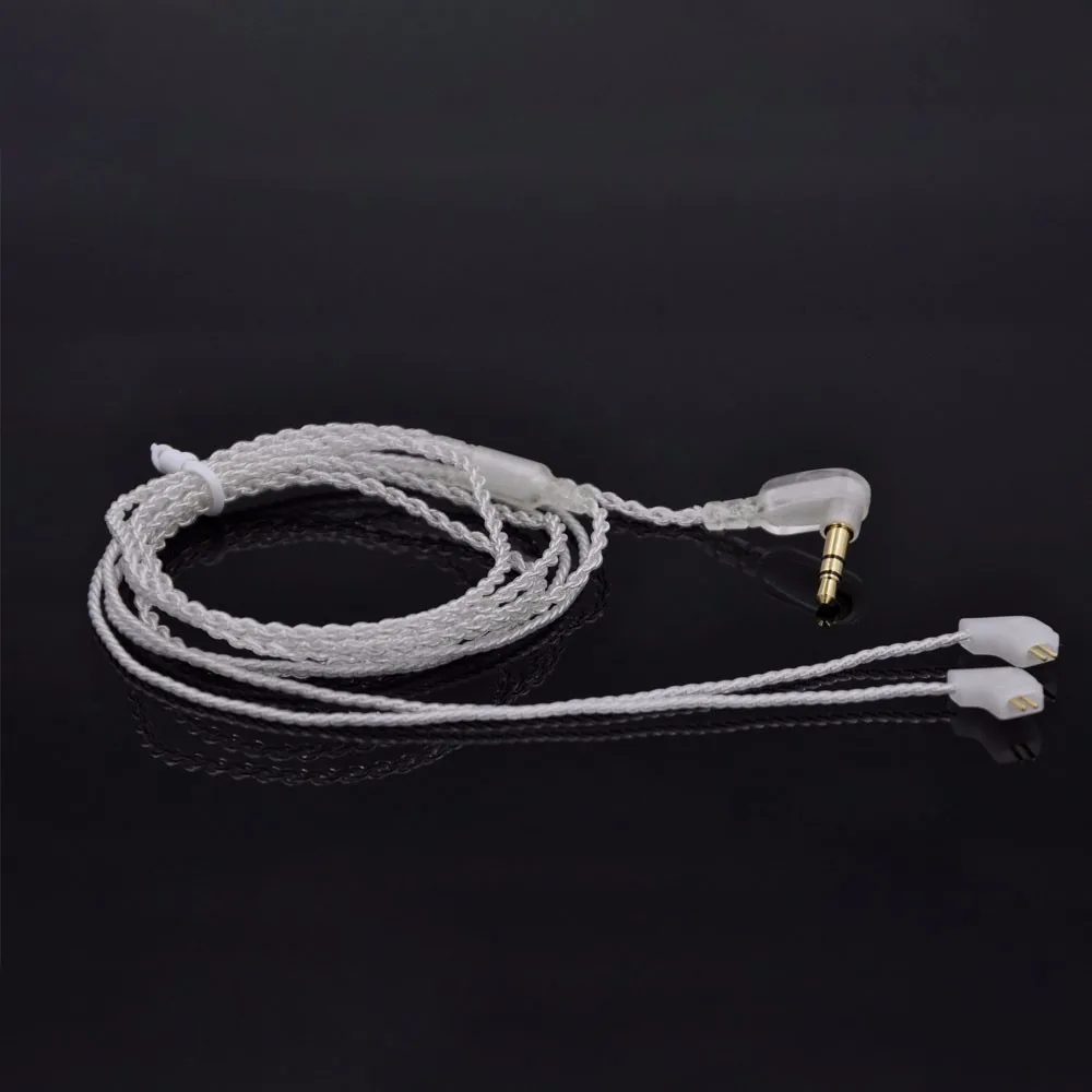 Kz Zst Silver Upgrade Earphone Cable Detachable Audio Cord