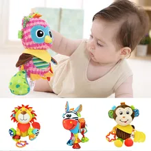 Baby Toys Rattles Mobiles Soft Cotton Infant Pram Stroller Jollybaby baby stroller multifunctional bed hanging toy