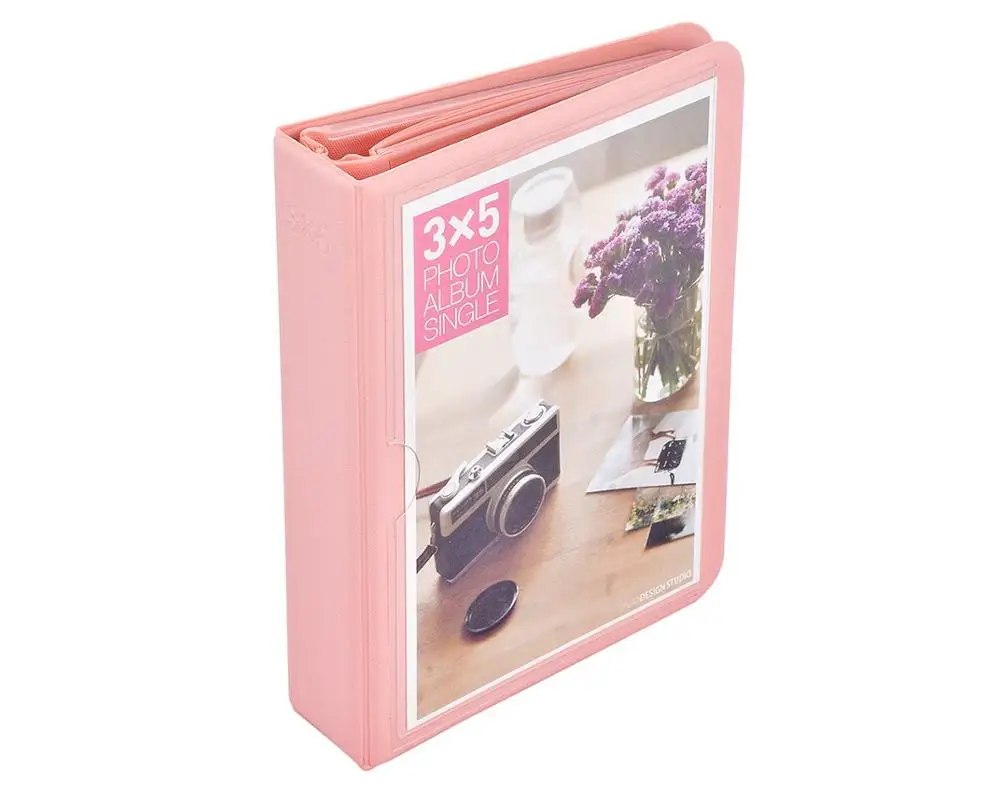 Аксессуары для камеры комплект премиум комплект для Instax Wide 300/210 5 дюймов пленки, фото альбом, рамки, наклейки - Цвет: Pink Album