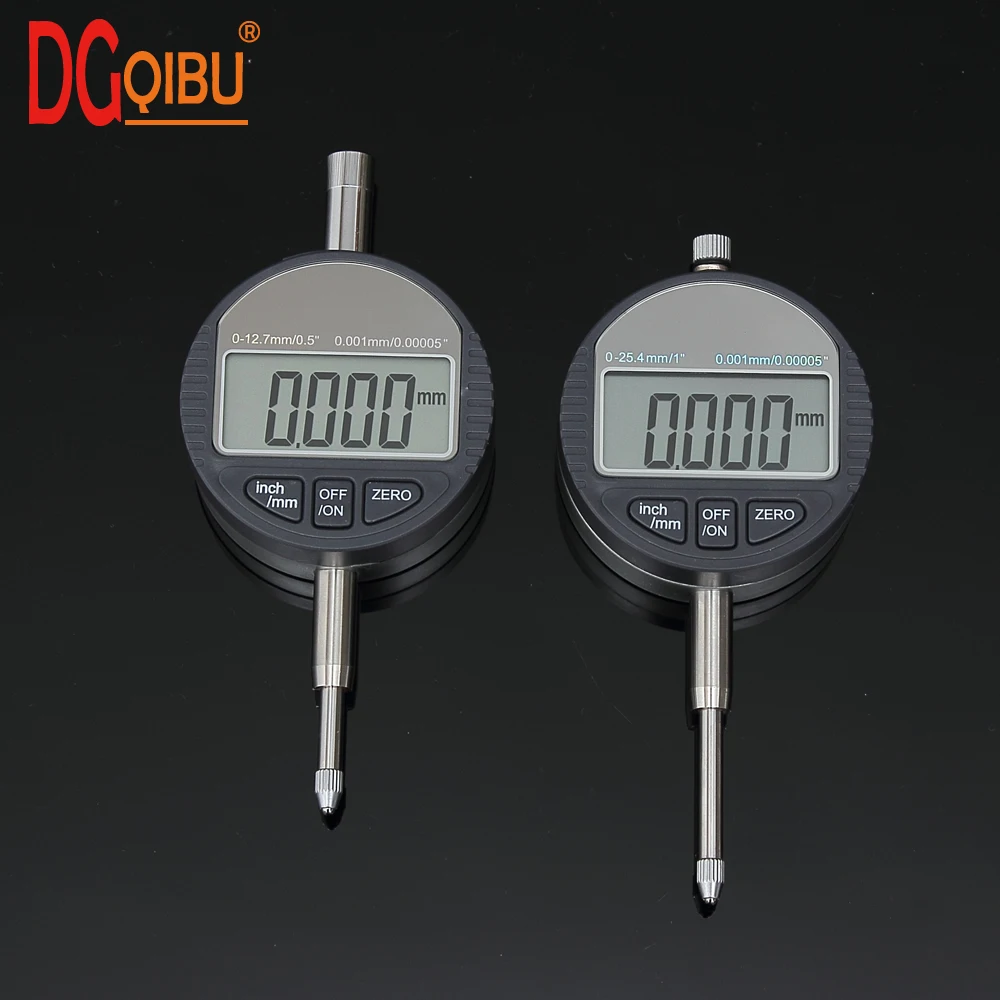 0.001mm Digital Dial Indicator Precise Micrometer 25.4MM/1" Micrometer