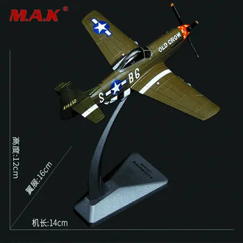 

1/72 Scale US Alloy P-51D Mustang Airplane Fighter Model Military Aircraft Model Toys for Child Birthday Collection Gift