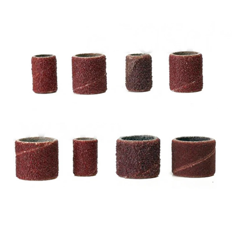 319Pcs 1/4" 3/8" 1/2" Band 80-320 Grit Sanding Band Drum Kit for Sand Shape Groove Abrasive Tool