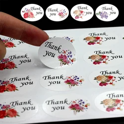 100 PCS stickers THANK YOU self-adhesive sealing stickers personalized custom creative PVC stickers