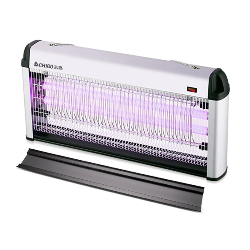 

UVA Purple tube Mosquito Insect Killer Lamp Aluminum alloy ABS Electric Pest Moth Wasp Fly Mosquito Killer 2 side electric shock