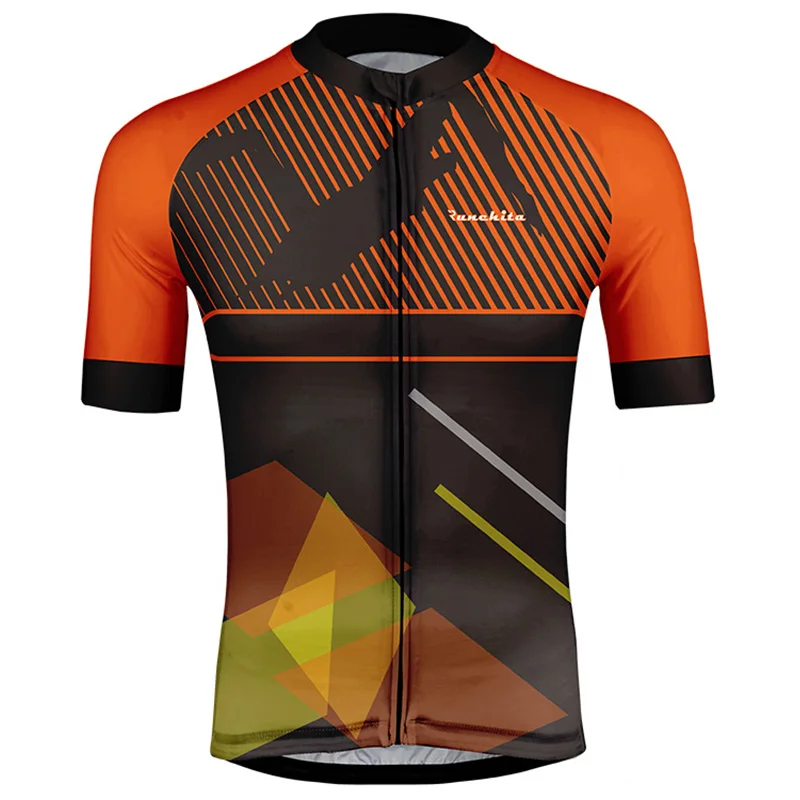 Maillot ciclismo hombre verano RUNCHITA MTB, спортивный костюм, профессиональная велосипедная майка, летний комплект с коротким рукавом, велосипедная спортивная одежда