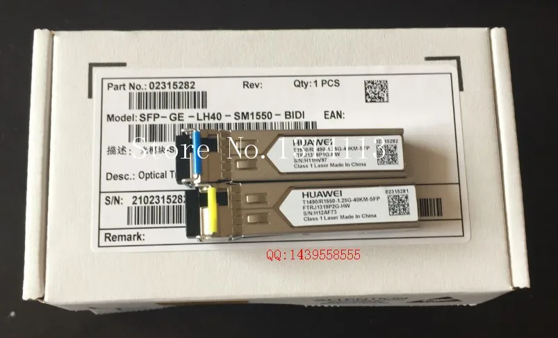 

[SAA] 40 km new original SFP-GE-LH40-SM1550-BIDI SFP mode single fiber module