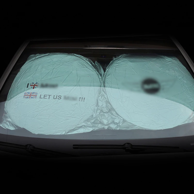 

Car windshield sunshade for MINI Cooper front rear window sun shade foldable sun shield anti UV protector auto curtain parasol
