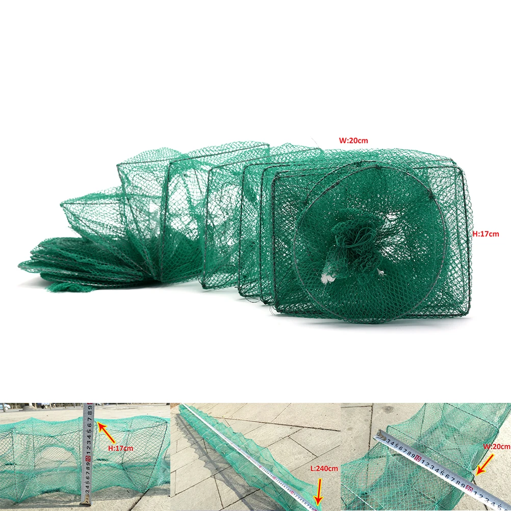 Portátil dobrável rede de pesca peixe net