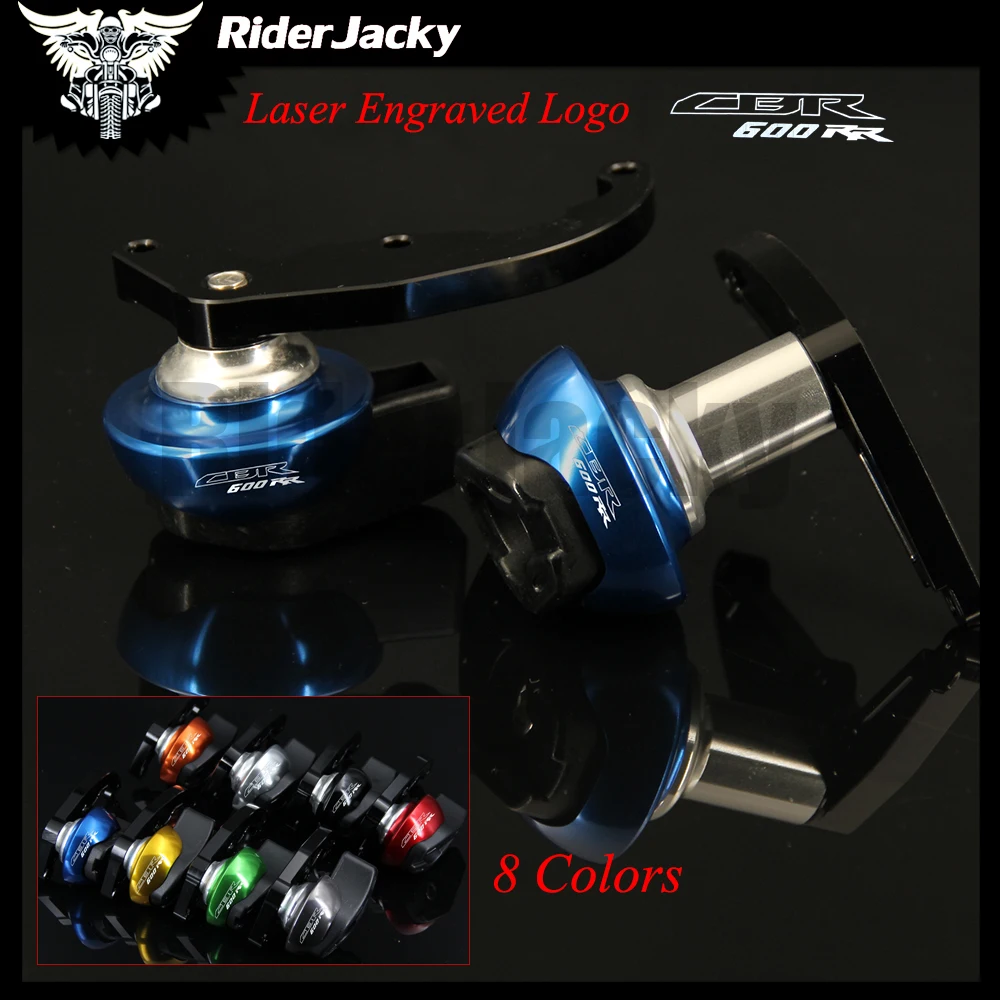 

Laser Logo Motorcycle CNC Crash Pad Frame Slider Protection Guard For Honda CBR600RR CBR 600 RR CBR600RR 2007 2008 07 08