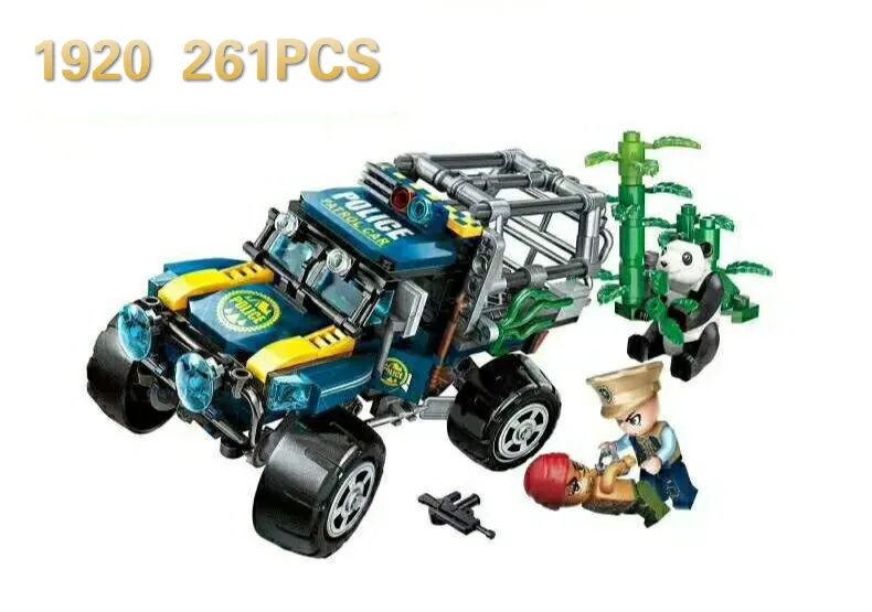 1919-1925 Police Series Toy Building Blocks Constructor Compatible LEGO Kids Educational Toys for Boys Girls Children