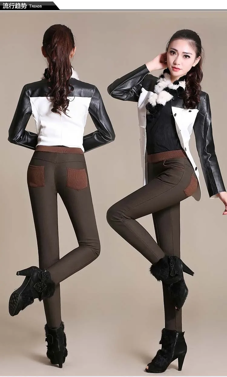 S-6XL, 5XL, 4XL Прочные эластичные женские зимние леггинсы размера плюс, флисовые теплые штаны с высокой талией, женские брюки-карандаш