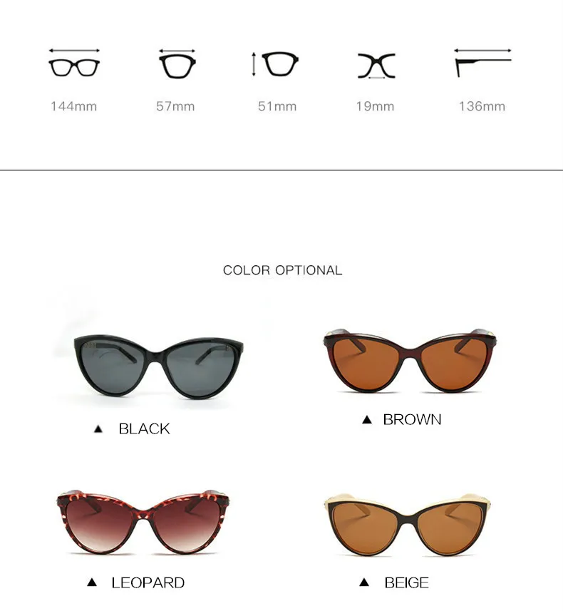 Oulylan классические Поляризованные Солнцезащитные очки женские брендовые солнцезащитные очки «кошачий глаз» дамские защитные очки для вождения UV400 женские