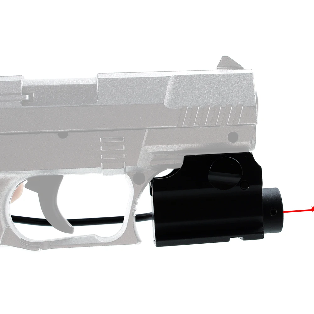 

Ohhunt Hunting Tactical Universal Red Dot Laser Sight for Pistol Rifle with Remote Pressure Switch and 20mm Picatinny Rail Mount