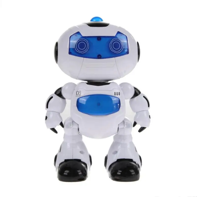 

RC Robot Toy Remote Control Musical Electronic Walk Dance Lightenning Robot