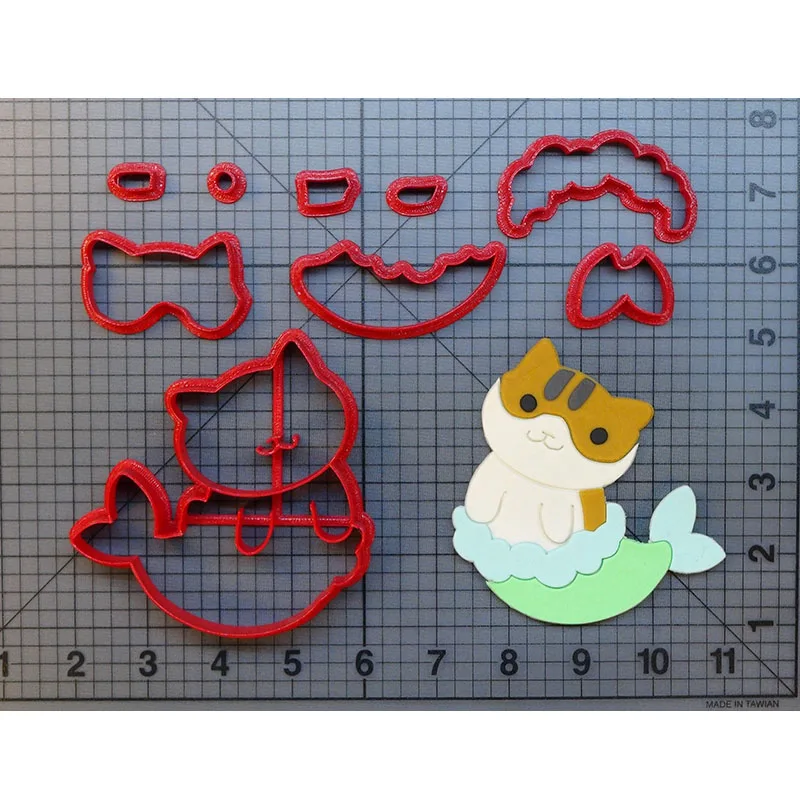 Попка корги резак для печенья набор на заказ 3D печать животных печенье штамп торт
