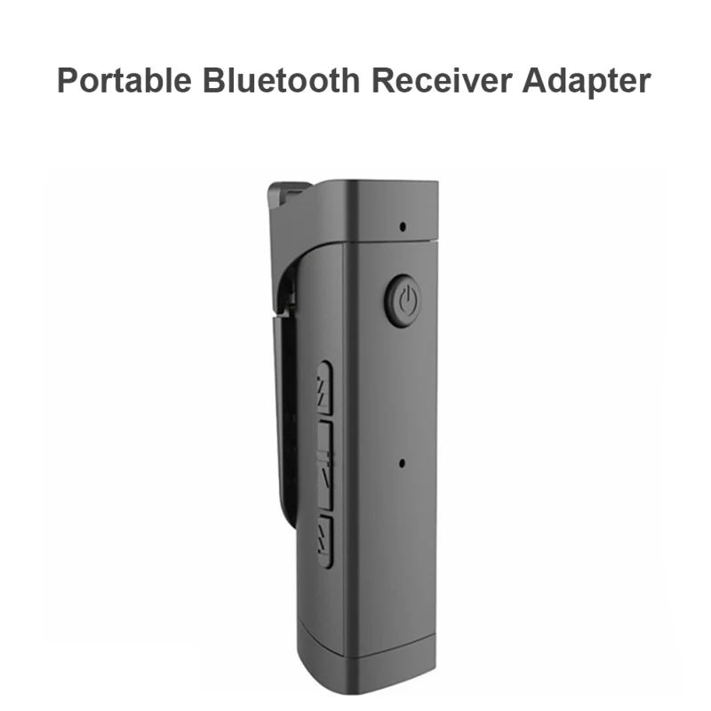 Аудио приемник для Bluetooth 4 2 зажим воротника Lavalier Тип беспроводной адаптер динамик