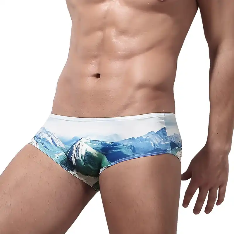 Mens polyester underwear Clearance