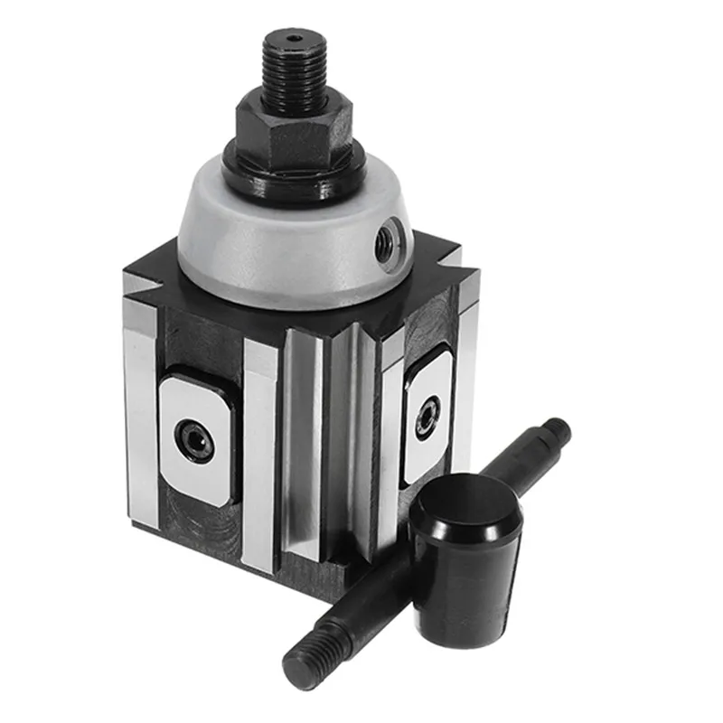 

DANIU 1pc DMC-250-100 Piston Type Locking Tool Post Steel Quick Change Tool Post Lathe Tools Brand New
