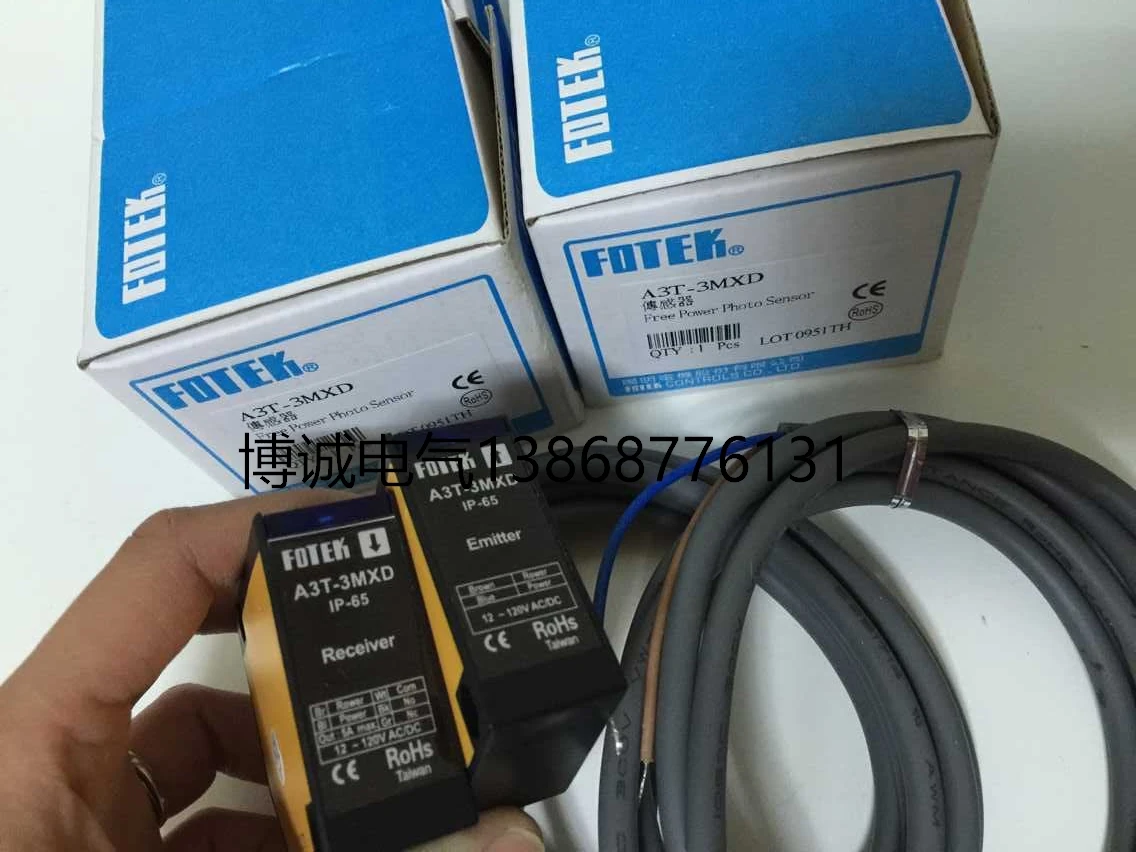 

New original FOTEK/ Photoelectric switch A3T-3MXD
