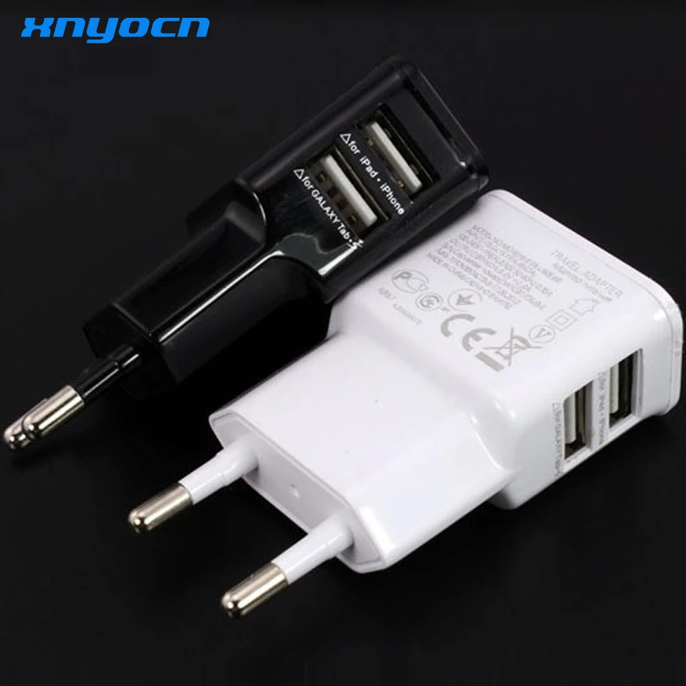 Universal EU Plug 3 Port USB Charger For apple iphone For Samsung