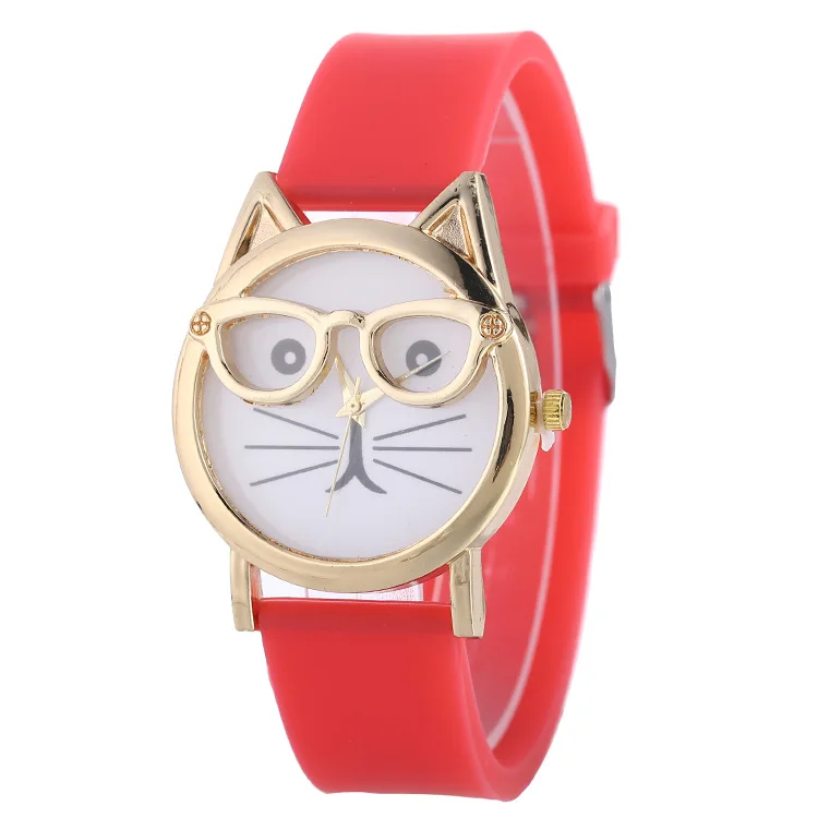 

Lovely Silicone Women's Quartz Wristwatches Children's Watches Fashion Casual Candy Color Sports Watches relogio feminino Gifts