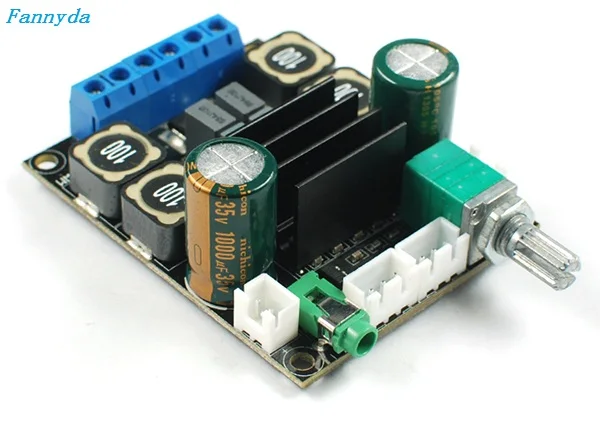 HIFI Цифровая версия 2 0 Усилитель плата TPA3116D2 двухканальный стерео усилитель DC10-25V |