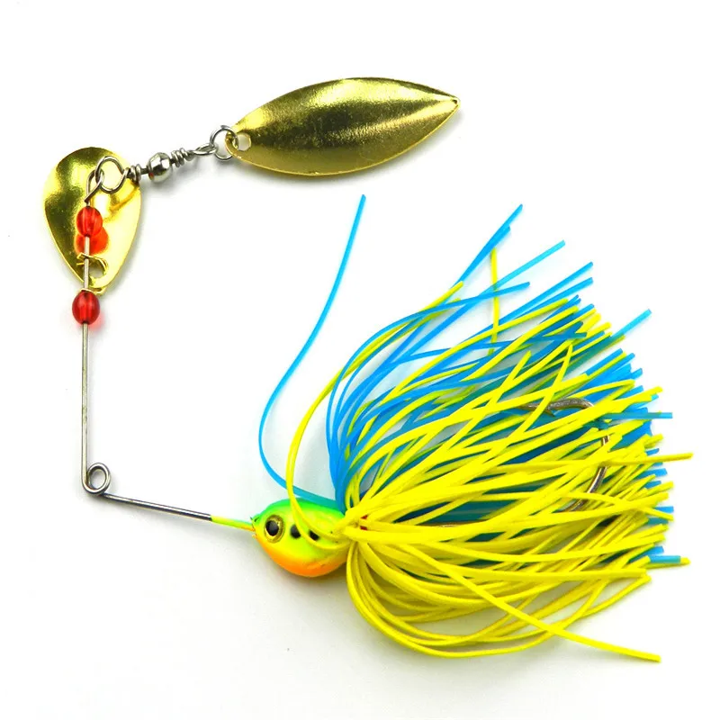 Buy RUBBER JIG BUZZBAIT SPINNERBAIT Fishing Lure 5