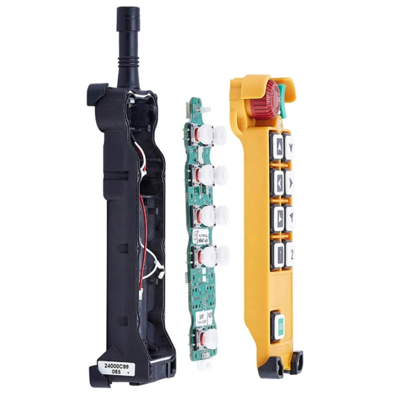 Wireless remote control electric hoist, crane pendant controller F24 8S
