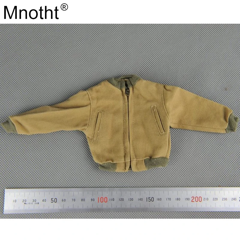 

Mnotht 1/6 Soldier Clothes Model American Canvas Jacket WWII US Military Yellow Shirt Toy for 12'' Action Figure Collection