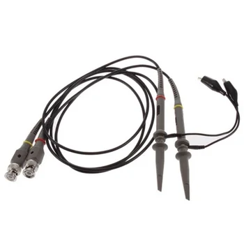 

2 Pack P6100 100 MHz Oscilloscope Probe 10:1 and 1:1 Switchable for Rigol Atten Owon Siglent