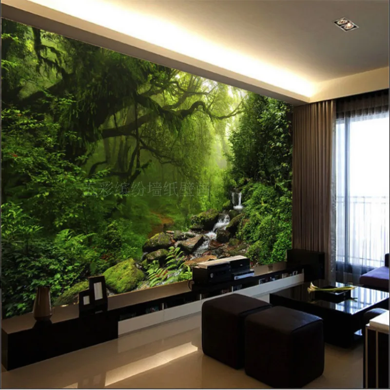 Классический китайский стиль светлый цвет ретро пейзаж картина фото обои s для гостиной диван ТВ фон настенная бумага 3D