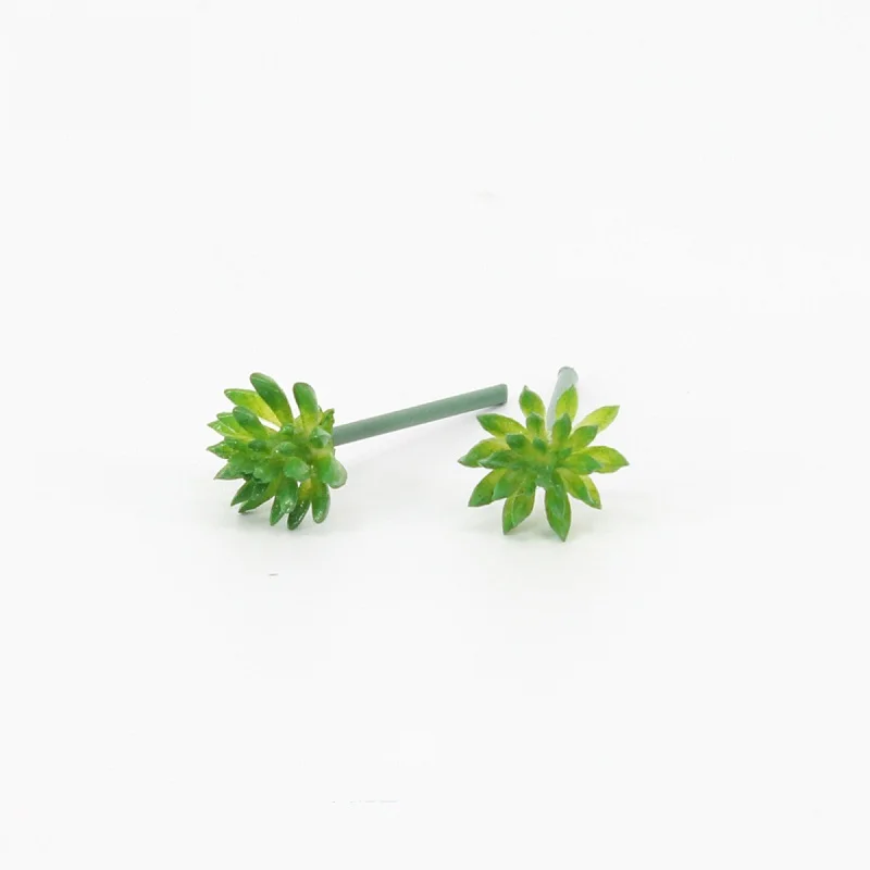 Искусственный Мини суккулентный пейзаж цветок лотоса свадебные принадлежности дешевле мясистость кактус поддельные растения для дома и сада декор - Цвет: DR011-4