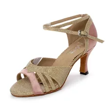 Женская обувь для бальных танцев, латинских танцев, сальса, обувь для вечеринок, высокий каблук 6/7. 5/8. 5 см, женская танцевальная обувь для танго, мягкая подошва 1779