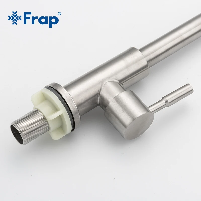 Frap Kitchen Faucet 304 stainless steel faucet kitchen faucet sink tap 360 Degree Rotatio cold water single cold faucet Frap Kitchen Faucet 304 stainless steel faucet kitchen faucet sink tap 360 Degree Rotatio cold water single cold faucet