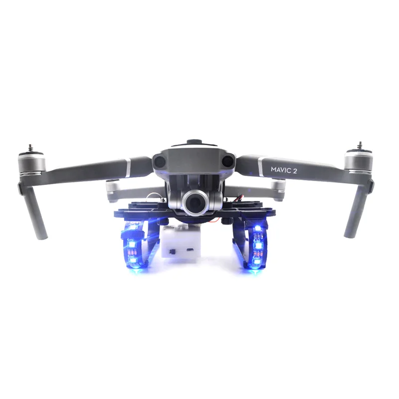 Remote control LED Light strip landing gear Extended heighten leg for DJI mavic 2 pro zoom Drone Accessories DIY Accessories 1 (46)