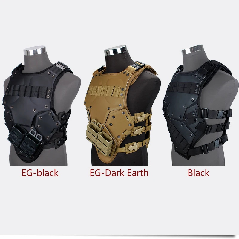 Защитный жилет TMC TF3 для страйкбола пейнтбола черного цвета TMC1835|tf3 vest|armor airsoftbody armor