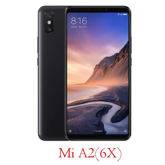 Задняя камера со стеклянным объективом для Xiao mi Red mi 5 6 6A plus pro/S2/Y2/Note 4 5 6/mi A1 A2 lite 8 SE/mi x 2 S/mi Max для детей 3, 7, 7A NOTE7 - Цвет: Mi A2