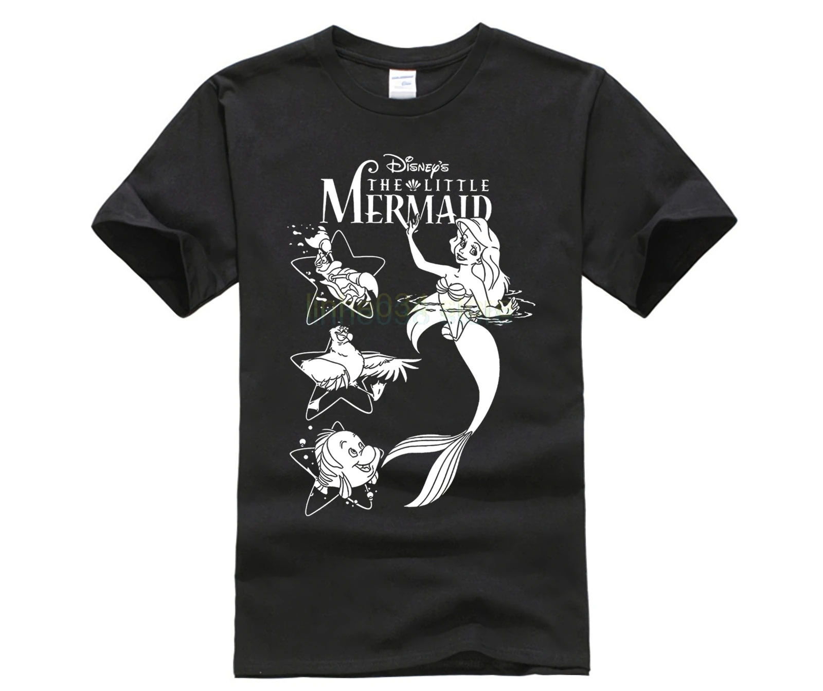 

Latest Fun T-shirt Top Casual Wear Ariel and Friends Little Mermaid T-Shirt