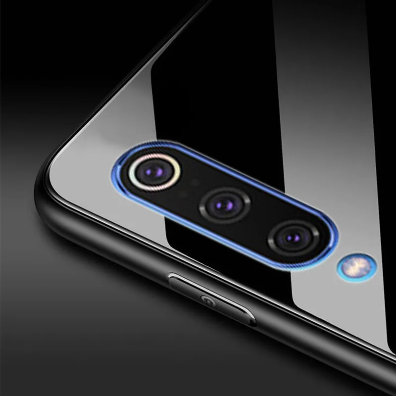 SemgCeKen роскошный оригинальный жесткий стеклянный зеркальный чехол для xiaomi mi 9 se mi9