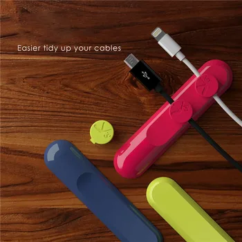 

Magnetic Cable Clip Data Cable Organizer Usb Charger Cable Holder Car Styling For fiat punto 500 bravo freemont stilo panda