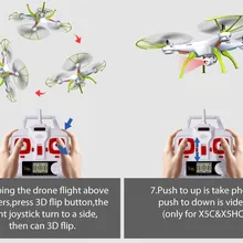 SYMA X5HW Дрон на ру e с камерой Квадрокоптер Wifi FPV HD в режиме реального времени 2,4G 4CH RC вертолет Квадрокоптер RC игрушечный Дрон(X5SW обновление