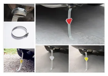 

Car modeling metal belt to avoid anti-static belt eliminator for Forester Outback Lmpreza Justy Legacy Tribeca XV XT RX SVX