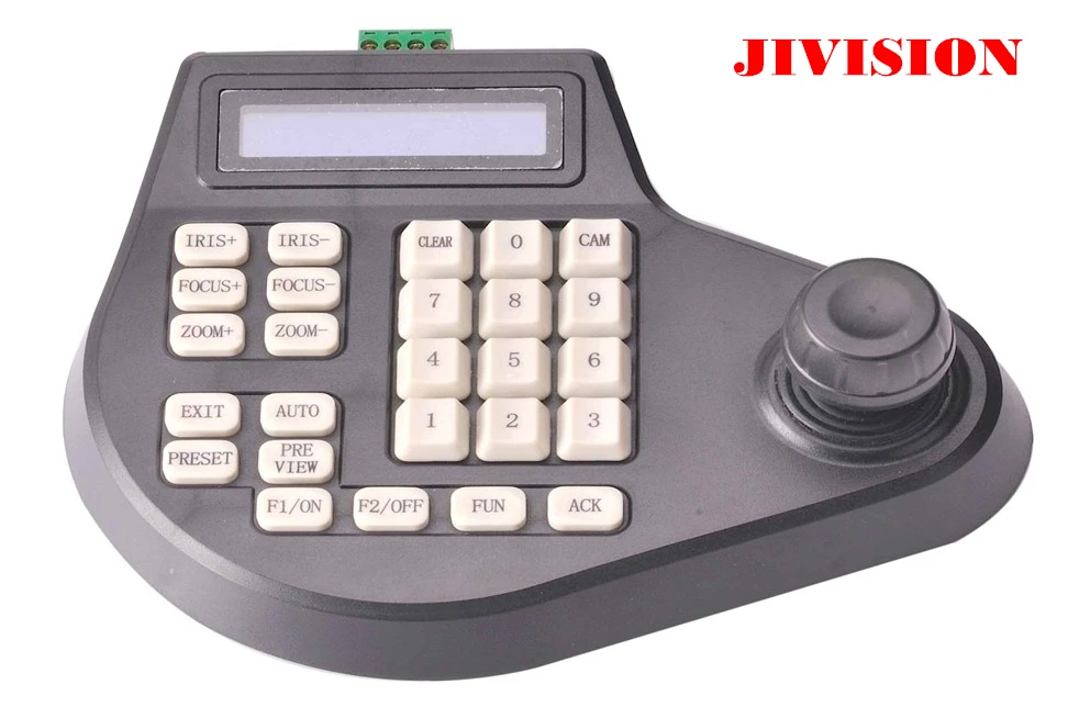 2D Axis Keyboard joystick PTZ Camera controller for High Speed PTZ Camera Pan Tilt Zoom CCTV Security Camara Keyboard Controller