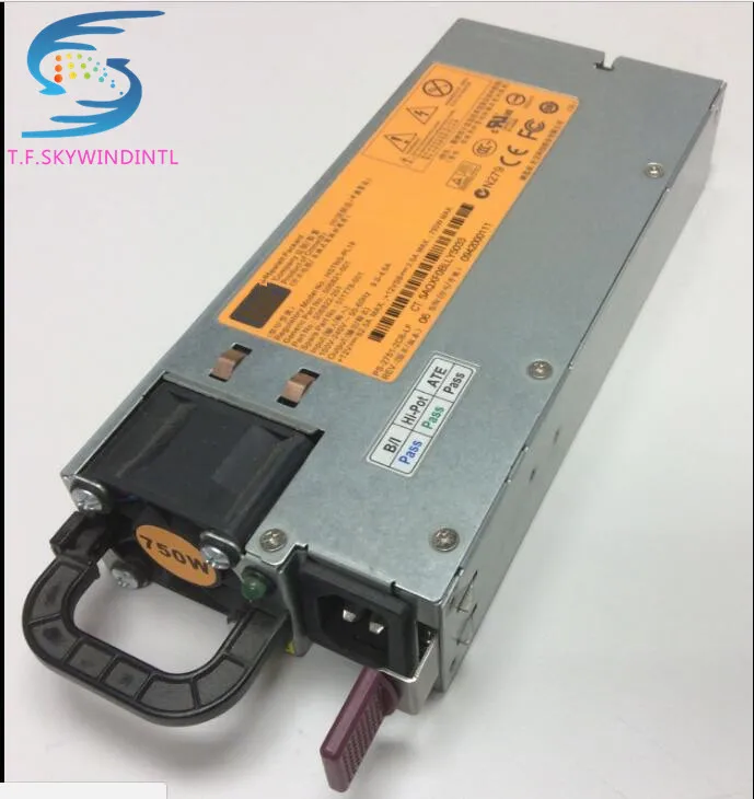 Бесплатная доставка spsr блок питания 750 Вт 506822 101 DL380 ML 370 G6 DPS 750RB 511778 001 для сервера