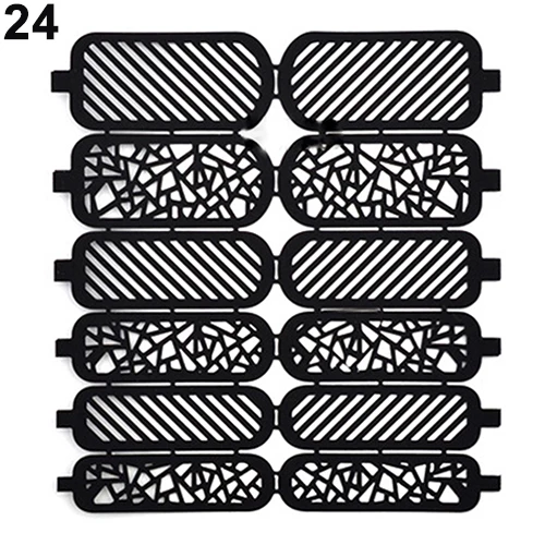 Модные Дизайн ногтей шаблон Наклейки многоразовые штамп трафарет руководство Маникюр DIY комплект в наличии Быстрая доставка